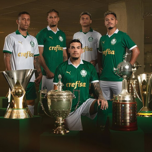 Palmeiras To Celebrate 110th Anniversary with Stunning Gold 2024 Third Jersey