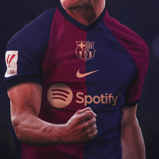 Possible FC Barcelona 24-25 Home Kit Leaked