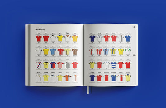 Admiral Sports Celebrates 50 Years of Innovation with Commemorative Replica Shirt Book