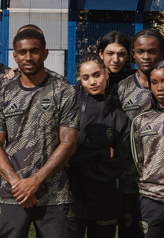 Introducing the Arsenal x Maharishi Collection: Where Football Meets Streetwear