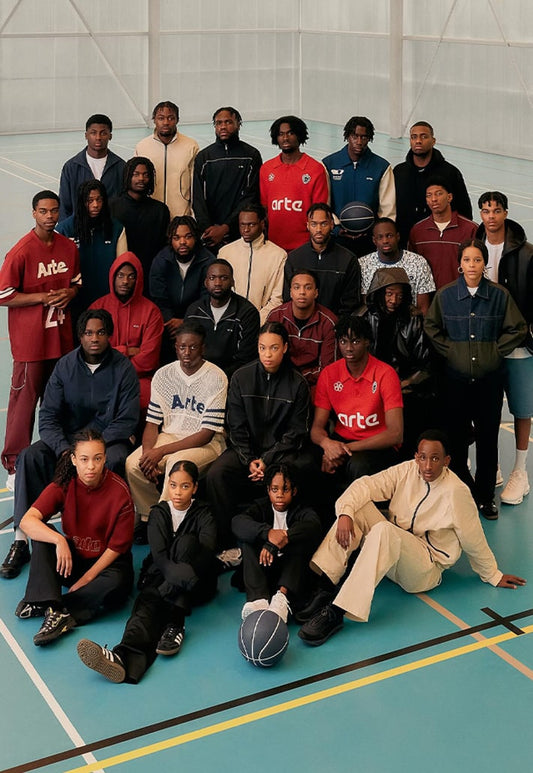 Arte Antwerp Merges Sportswear Elegance and Football Flair in Spring-Summer 2024 Collection