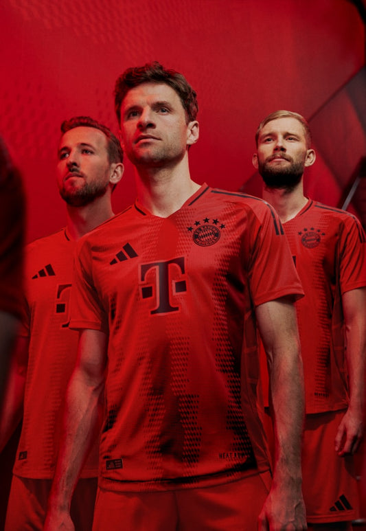 Bayern Munich Unveils Tri-Tone Red Jersey for 2024/2025 Season: A Bold Return to Tradition