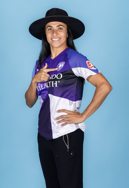 Orlando Pride Pays Tribute to Marta's Milestone with Exclusive Mash-Up Jersey