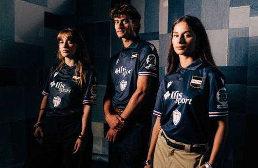 Sampdoria's Denim Revolution: Macron's Stunning 2025/26 Third Kit