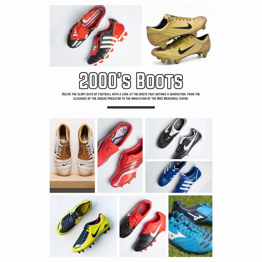 Icons of the Pitch: A Journey Through the Most Legendary Football Boots of the 2000s