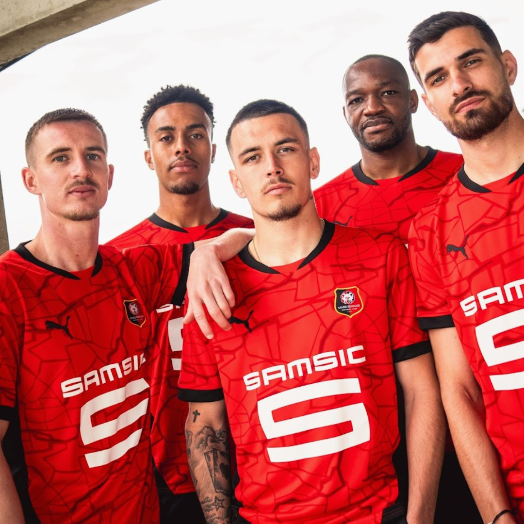 New Rennes Kit by Puma: Vilaine River in Classic Red and Black ...