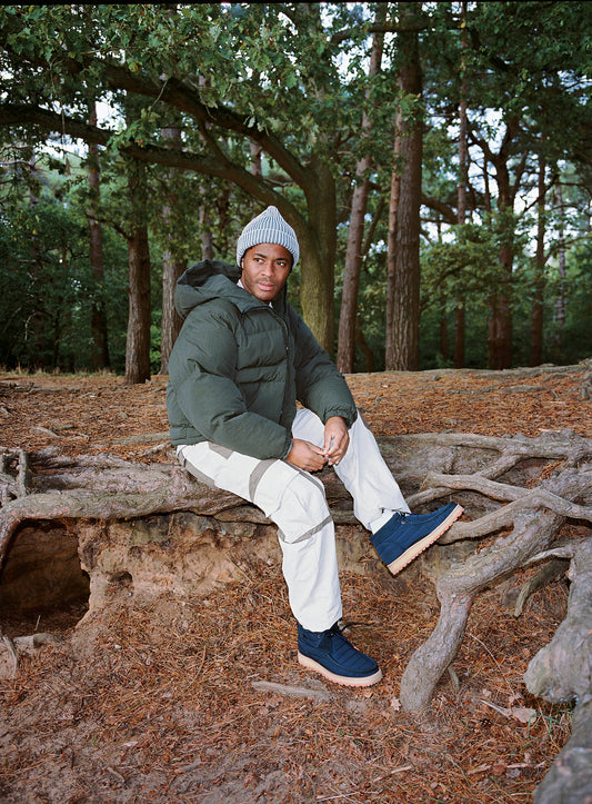 Raheem Sterling and Clarks Collaborate on Quilted Wallabee Boots