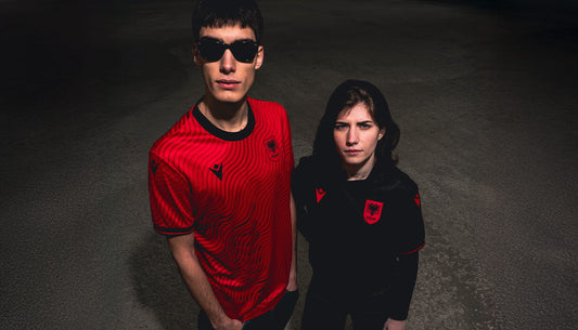 Red & Black Reimagined: Albania's Dazzling New Macron Kits Chase World Cup Glory