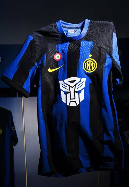 Inter Milan Unveils Limited-Edition Transformers Jerseys for Charity and Celebration