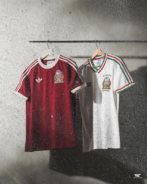 Closer Look at the Adidas Mexico 1985 Retro Kit