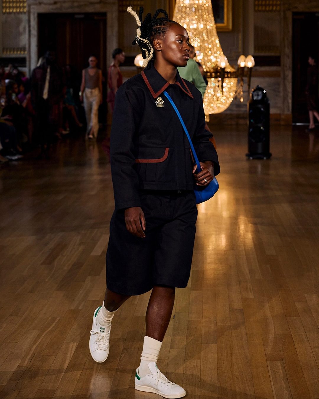 Melvine Malard Hace su Debut en la Pasarela de Labrum durante la London Fashion Week SS27