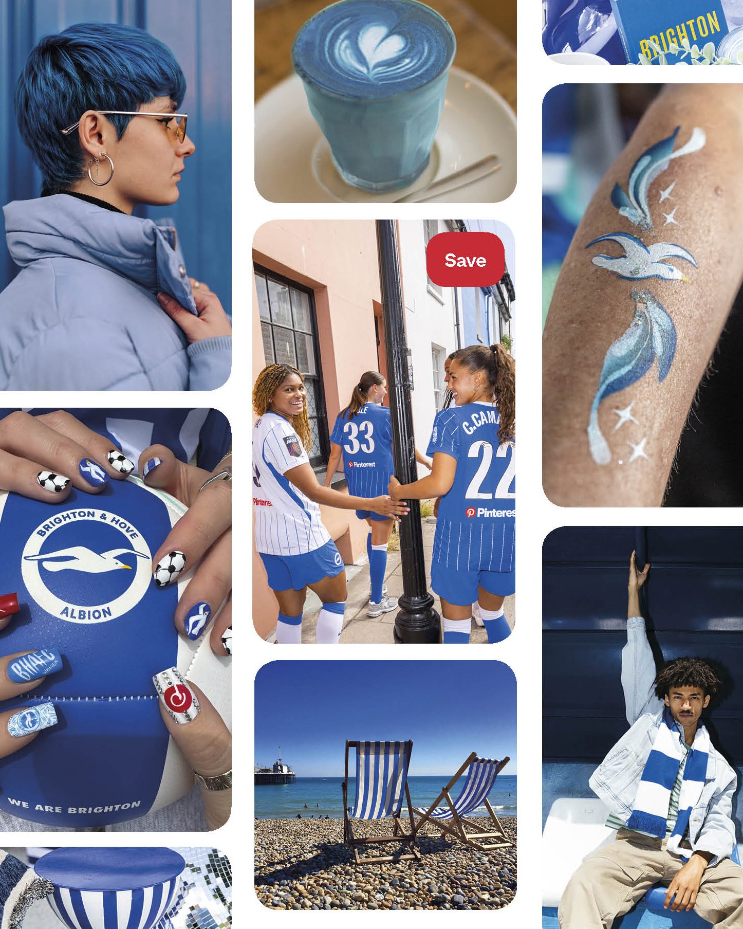 El Brighton Women Anuncia a Pinterest como su Nuevo Patrocinador de Camiseta