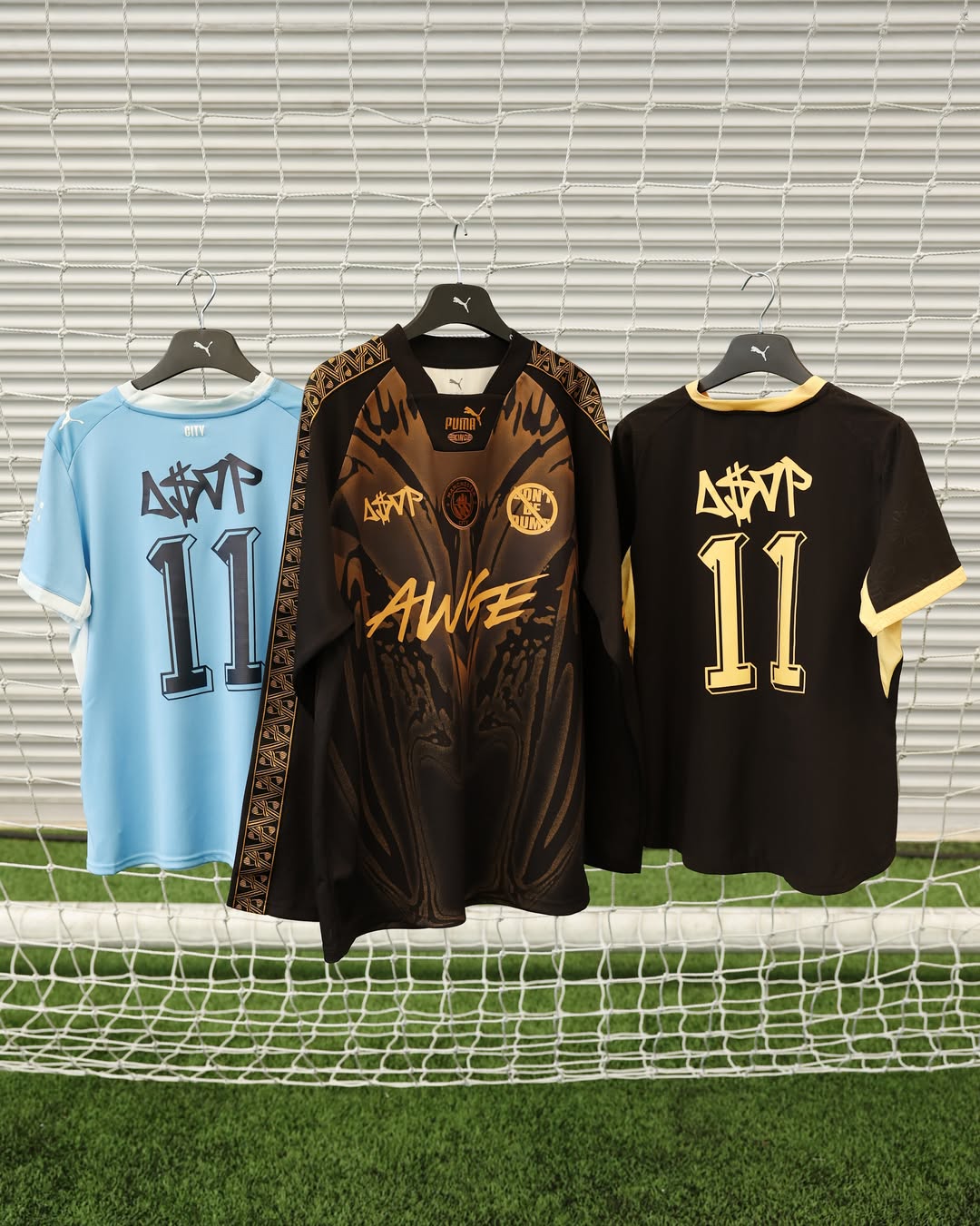 A$AP Rocky y PUMA Lanzan Camisetas Exclusivas para Manchester City y AC Milan