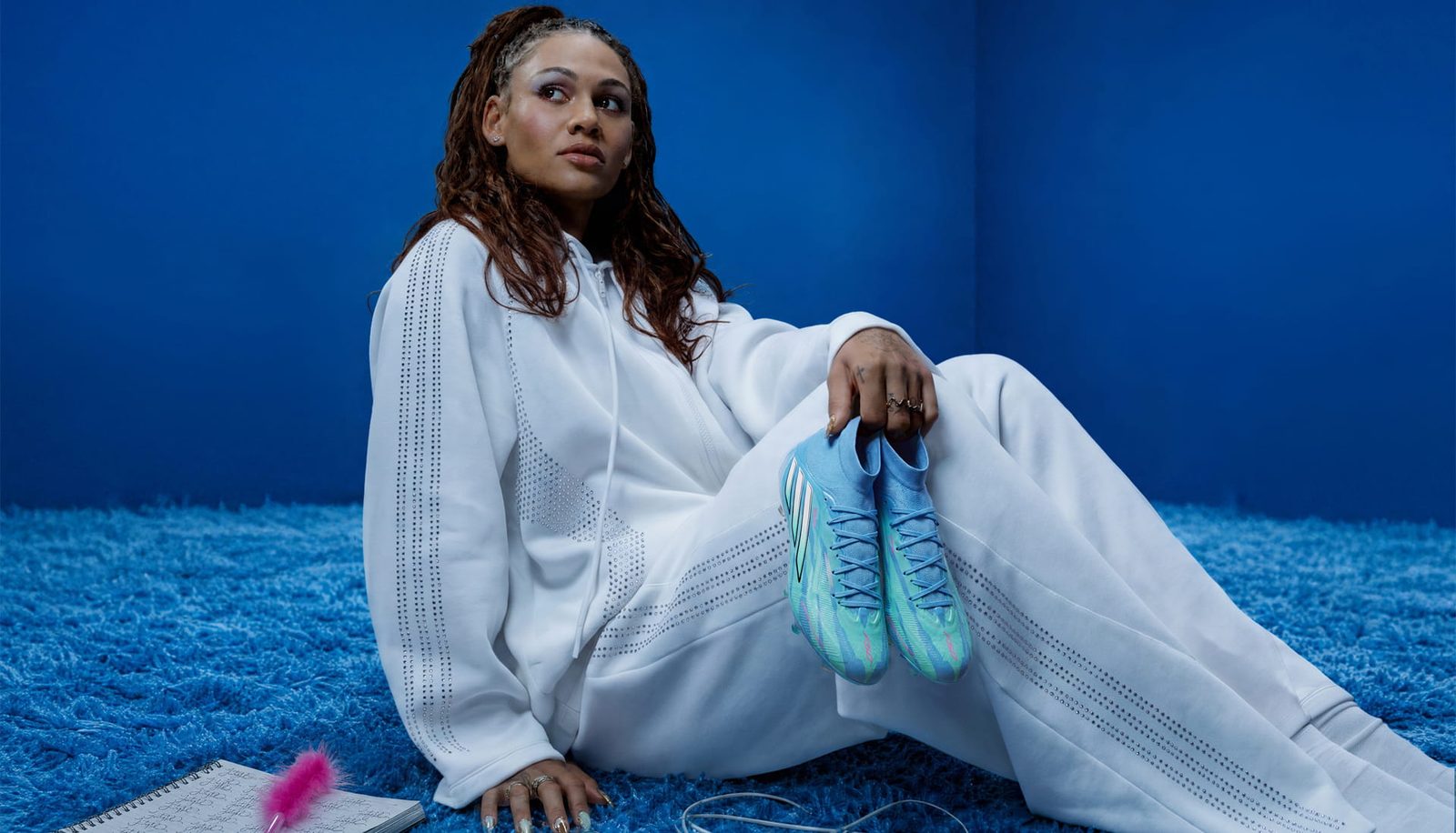 Trinity Rodman y adidas presentan el nuevo F50 Sparkfusion: un botín tan brillante como su juego