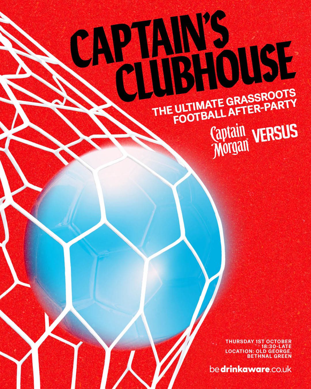 VERSUS y Captain Morgan unen fuerzas para la fiesta de grassroots más auténtica de Londres